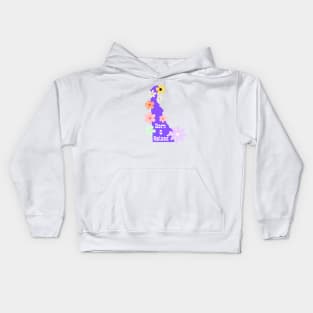 Groovy Delaware Kids Hoodie